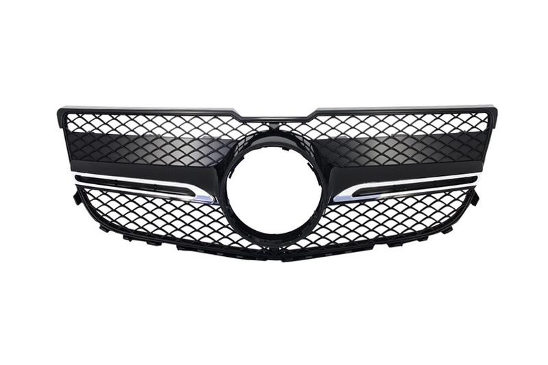 Grill passend voor Mercedes GLK-Class X204 (2013-2015) Black AMG Design