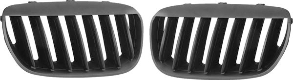 Grill Nieren passend voor BMW X5 03-07 Zwart