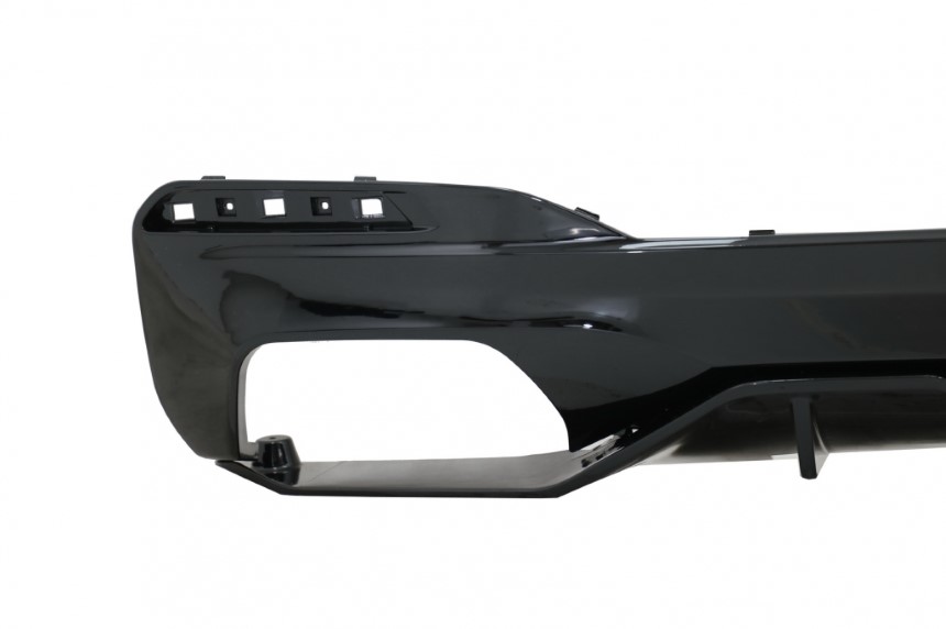 Diffuser passend voor BMW G30/G38 540 M-Pakket Performance Look Glans Zwart Sierstukken