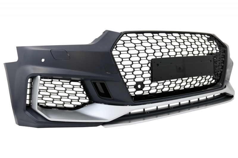 Voorbumper passend voor Audi A5 5F 16-19 RS5 Look incl. grillen