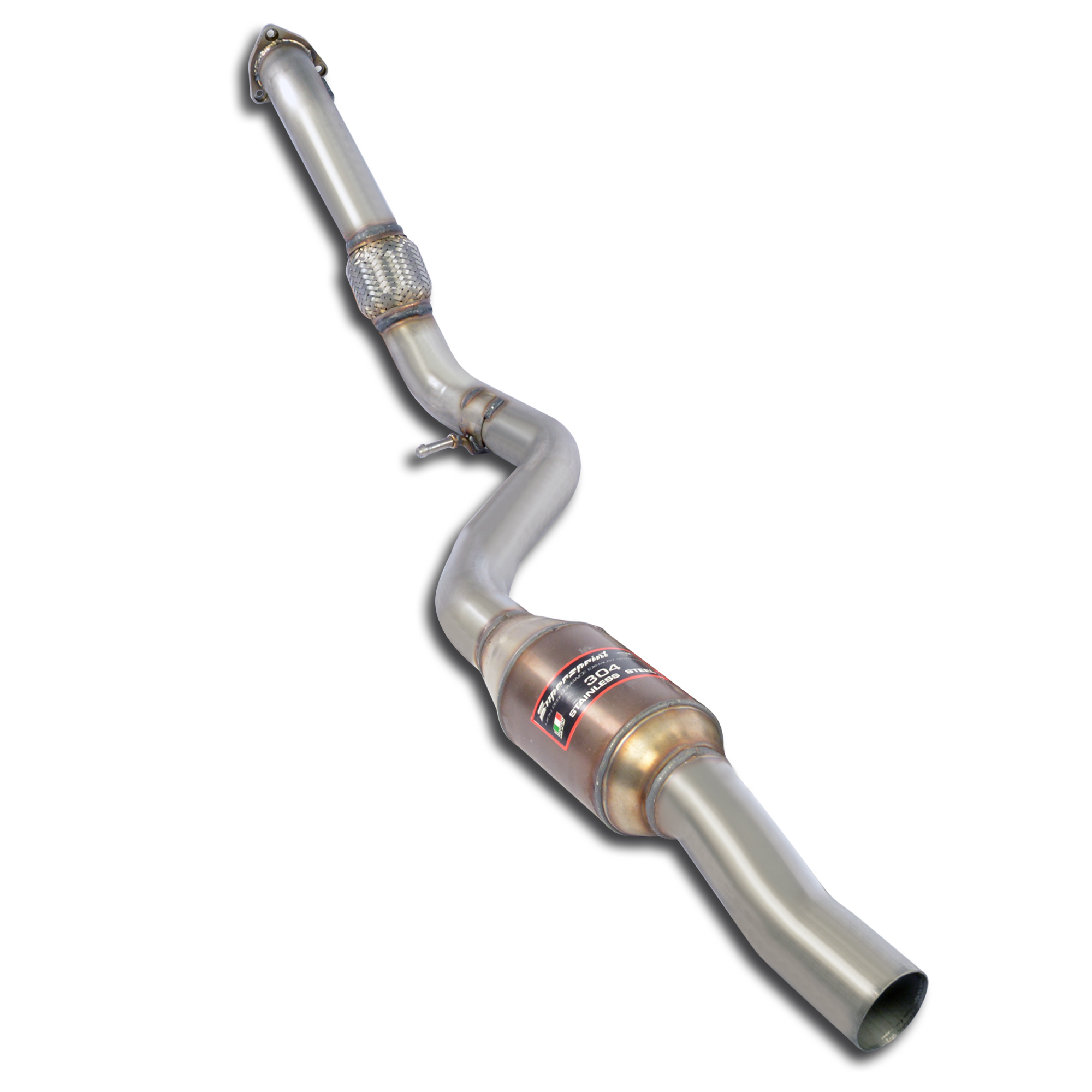 AUDI A5 F5 QUATTRO (Coupè / Cabrio) 2.0 TFSI (252 Hp) 2017 Front pipe + Metallic catalytic converter