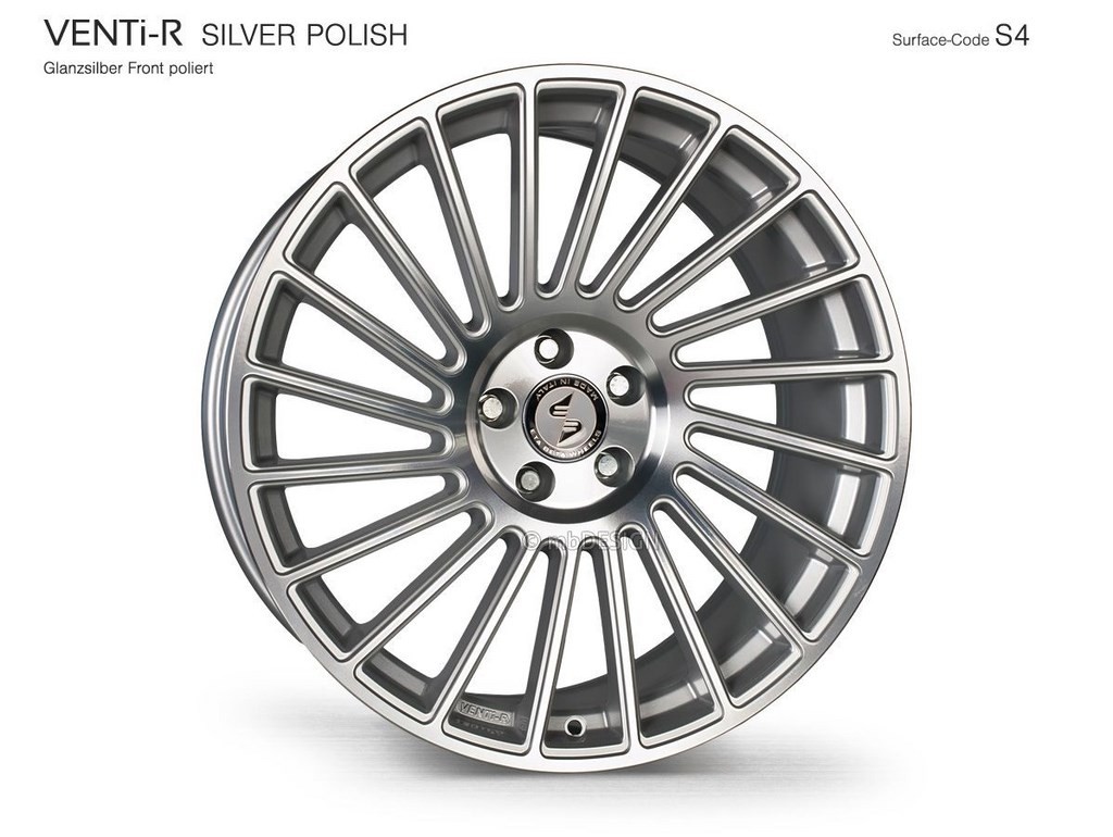 EtaBeta VENTi-R 8,5x19 5x105 ET32 Silver Polish
