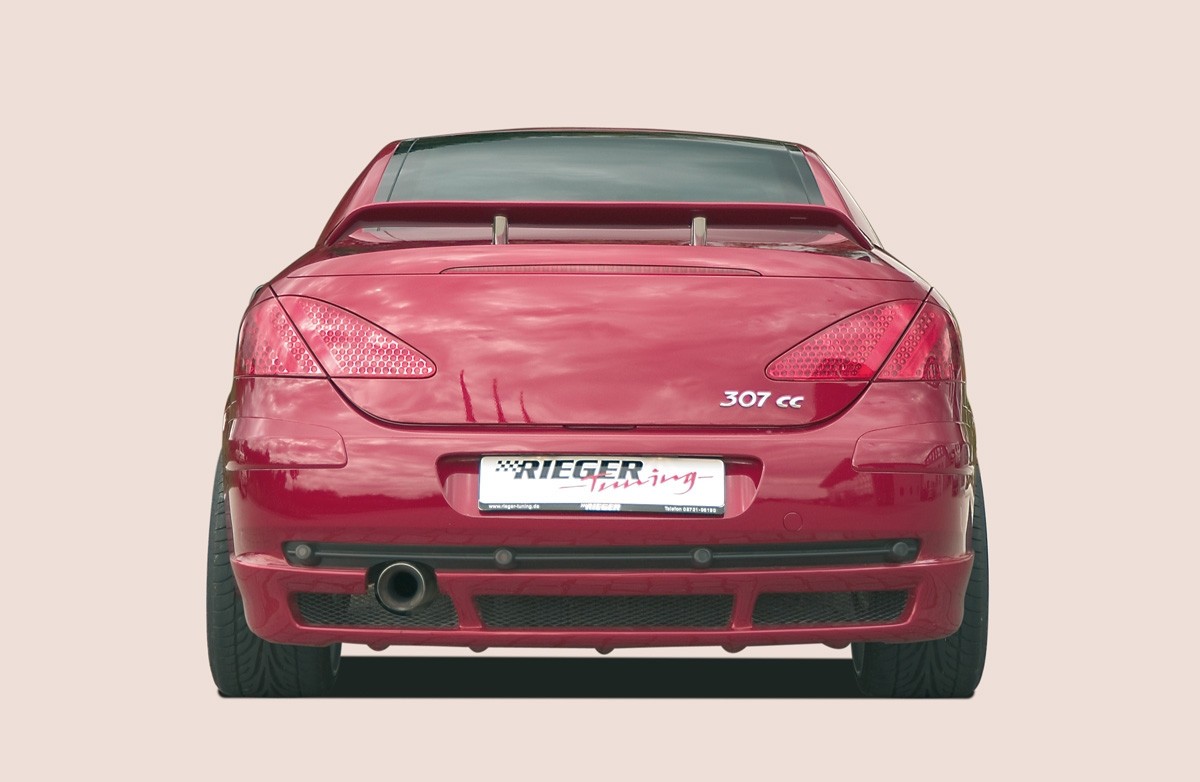 Achterbumper Diffuser Peugeot 307 CC Rieger