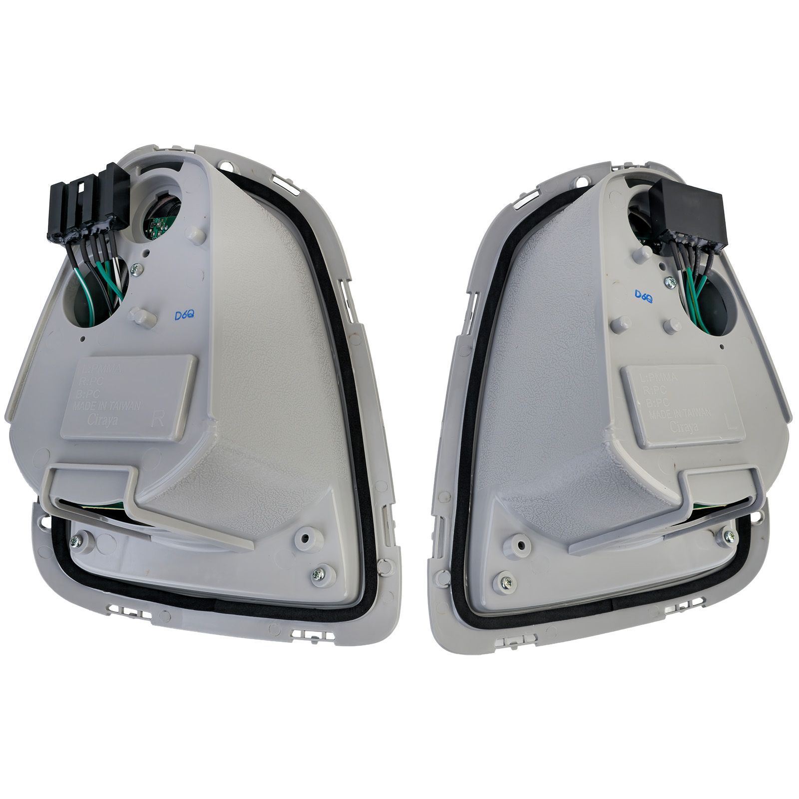 Achterlichten MINI R56 Facelift 10-14 Chroom LED