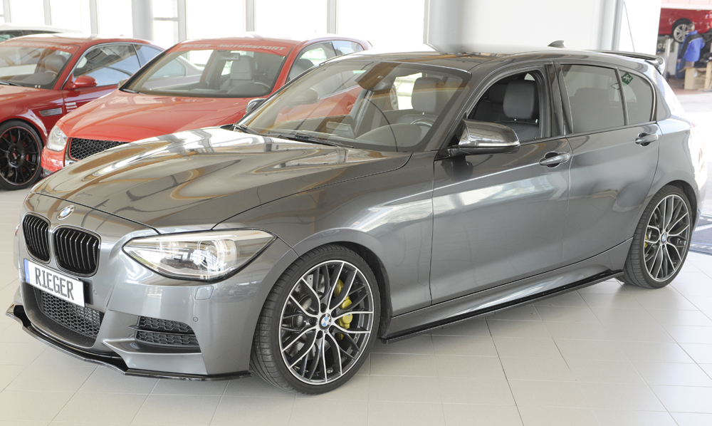 Zijskirts passend voor BMW 1 serie Rieger
