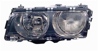 koplamp, H7+H1, smoke, elektr verstelb, rechts, 1999-BMW 7 serie