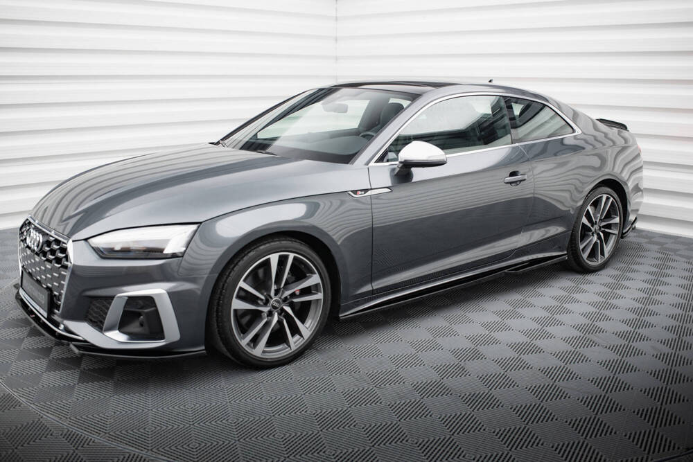 Bodykit passend voor Audi S5 A5 S-Line F5 Facelift Maxton Glanzend zwart