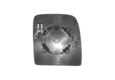 spiegelglas, bol glas, voor dubbele spiegel, boven, verwarmd, re