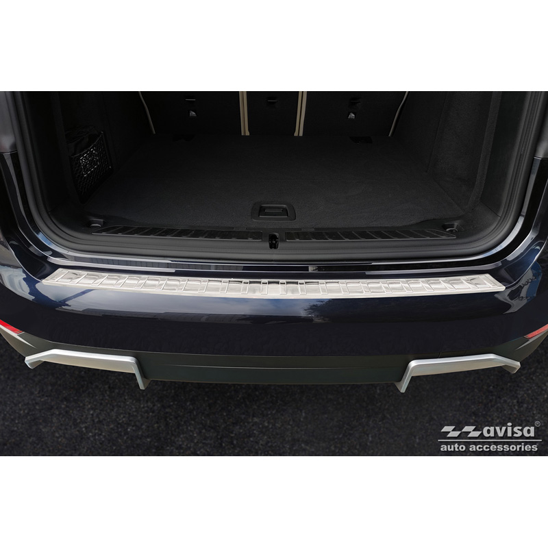 RVS Achterbumperprotector  BMW iX3 (G08) 2020- 'Ribs'