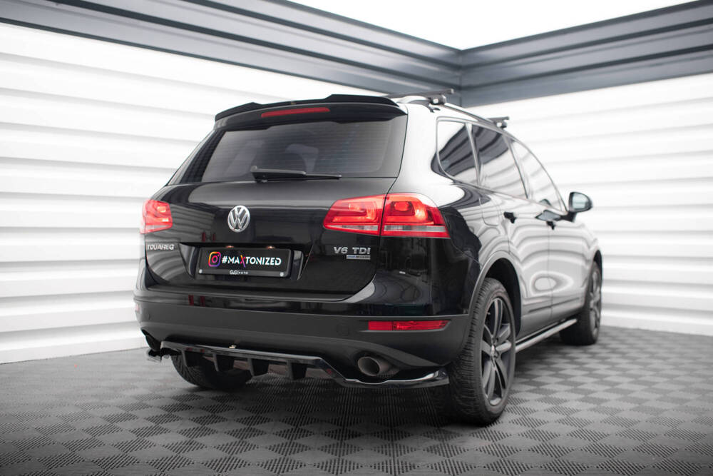 Diffuser passend voor Volkswagen Touareg Maxton Glans Zwart