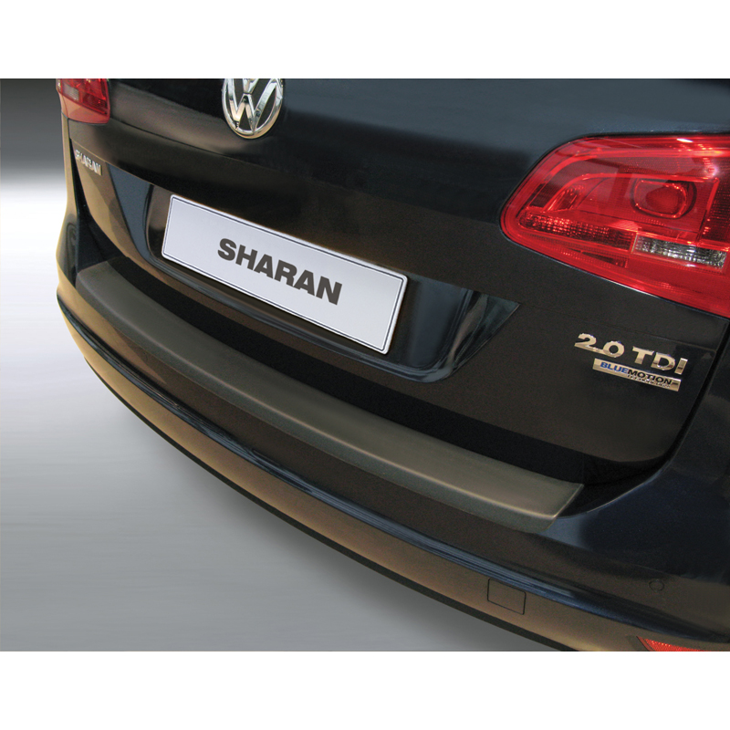 ABS Achterbumper beschermlijst  Volkswagen Sharan 2010-2020 Zwart