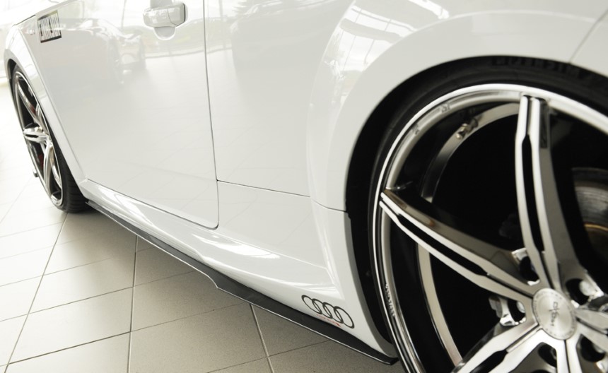 Zijskirts passend voor Audi TT S/RS 8J1-FV/8S 16-18 ABS Rieger (Set)