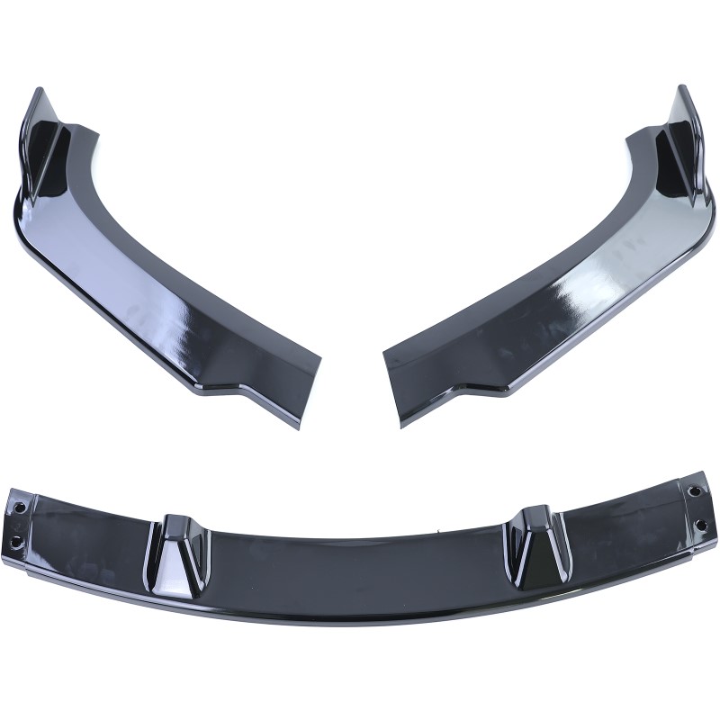Voorspoiler passend voor BMW 3 E90/E91 08-13 Glans Zwart