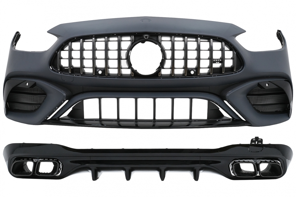 Bodykit passend voor Mercedes C Klasse W206 S206 63 AMG Look