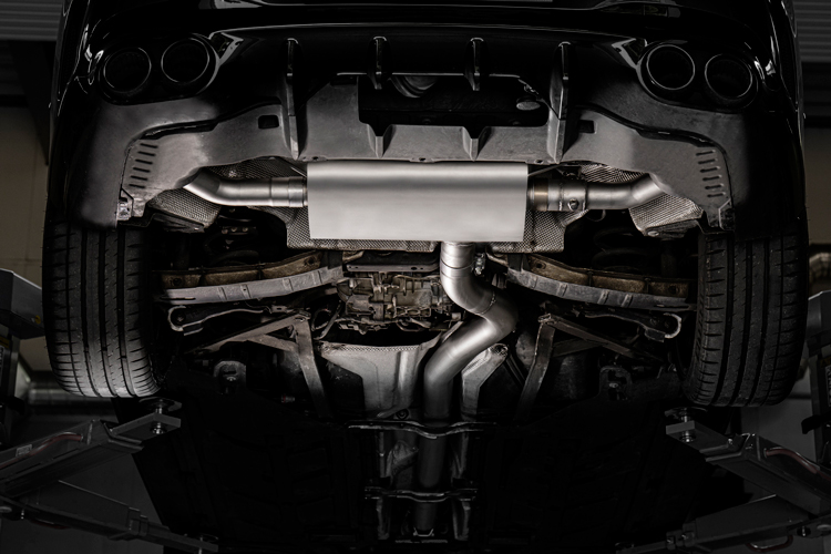 Mercedes AMG CLA 45 S Shooting Brake AXLE-BACK-SYSTEM