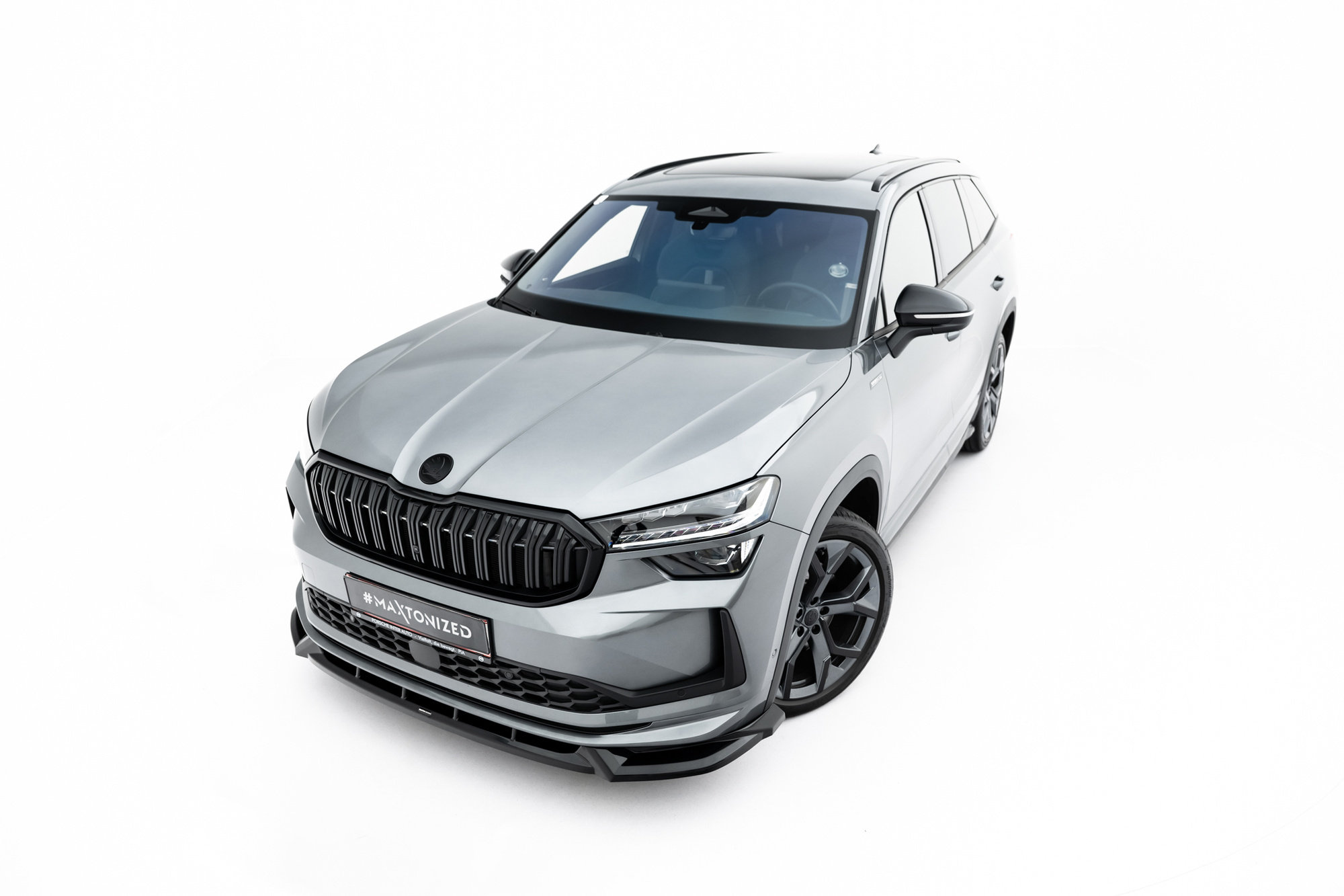 Voorspoiler passend voor Skoda Kodiaq Sportline Mk2 V.1 2024 – Heden