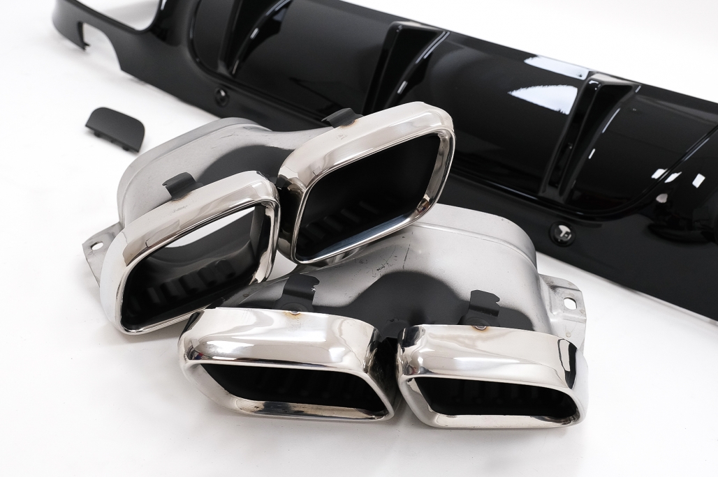 AMG Look Diffuser passend voor Mercedes CLS Klasse C257 2018-
