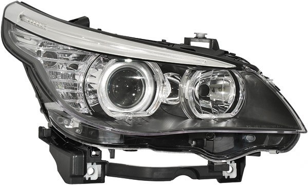 Koplampen passend voor BMW E60 03-07 Angel Eyes