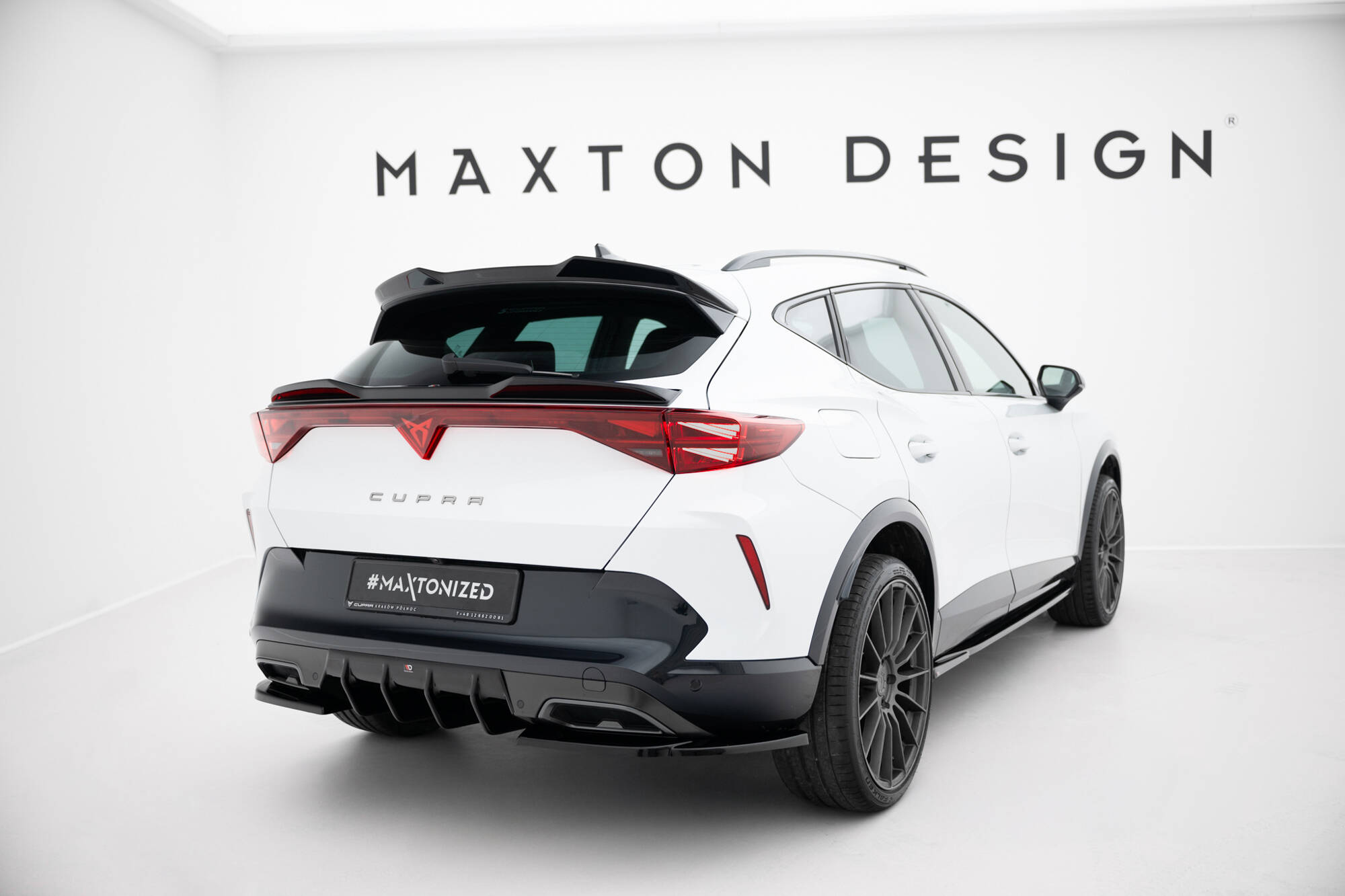 Spoiler passend voor Cupra Formentor Maxton Glans Zwart