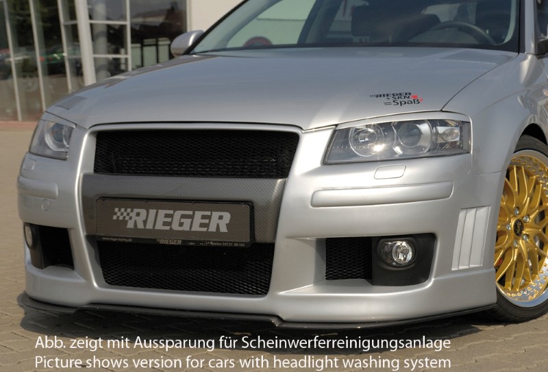 Voorbumper passend voor Audi A3 8P R-frame Rieger