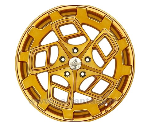 RADI8 CM9 8.5x18 5x100 35 Brushed Gold 66,6 Velgen