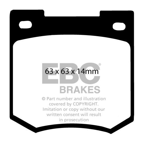 EBC Brakes CHRYSLER (USA) PT Cruiser 2.4 2005-.. Remblokken acht