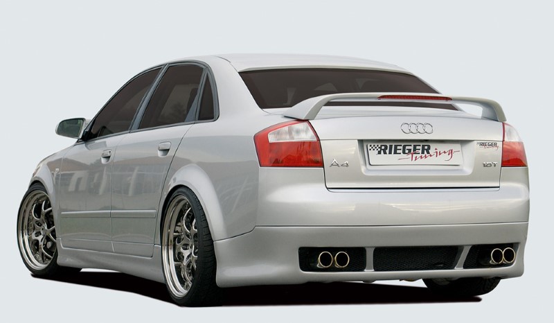 Achterbumper Diffuser aanhanger koppeling Audi A4 8E Avant Rieger