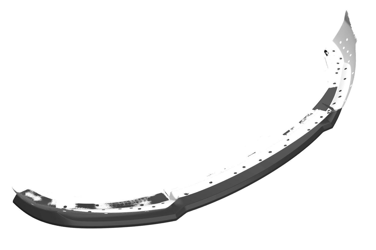 Voorspoiler passend voor BMW 1er F20/F21 LCI CSR Carbon Look