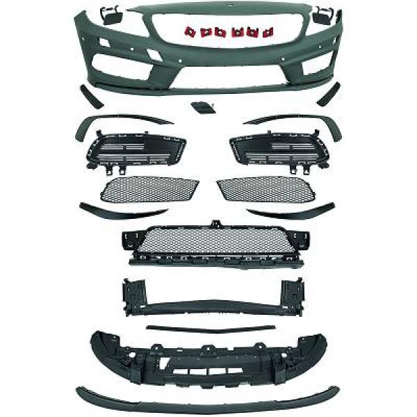 Voorbumper passend voor Mercedes W176 A45 AMG Edition 1 look