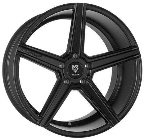 mbDESIGN KV1 DC Black 10,5x20 5x108 ET23 Velgen