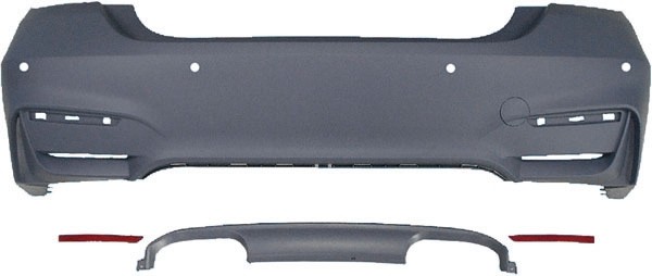 Achterbumper passend voor BMW F32 M4 Look