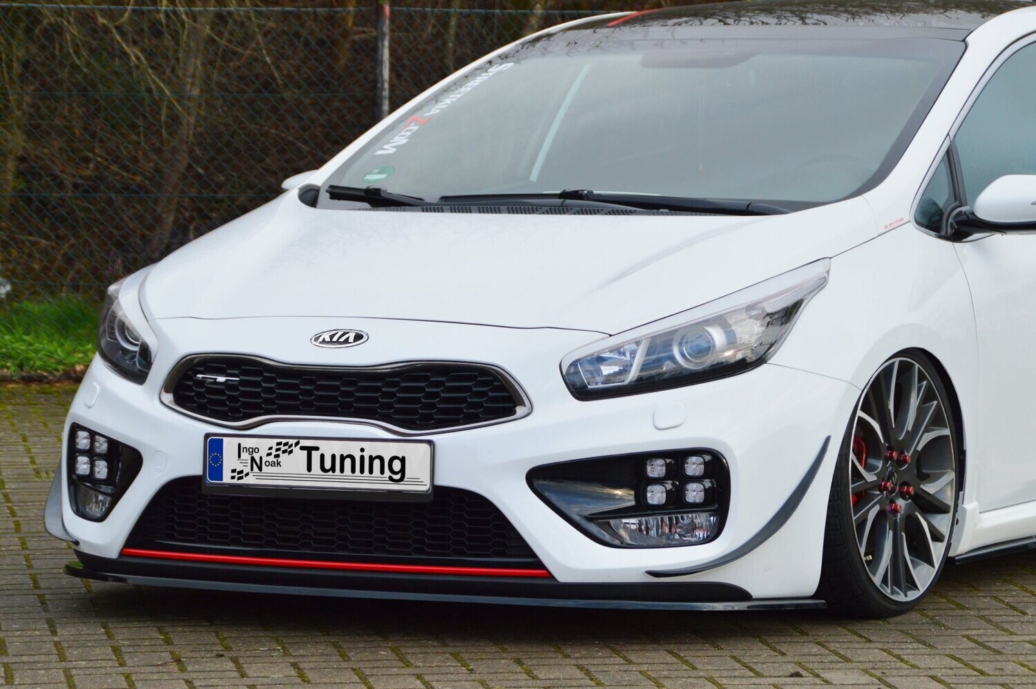 Voorspoilerlip Kia Ceed GT Pro Ceed GT 2013-
