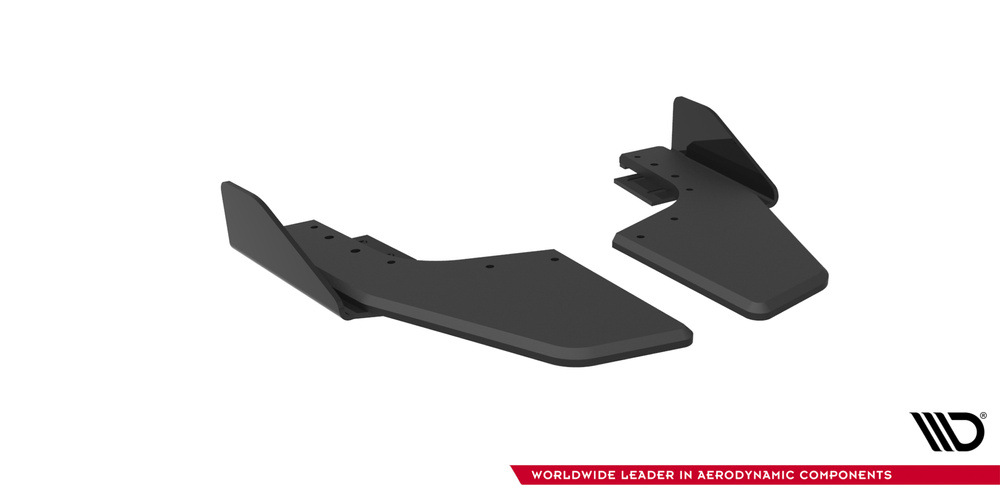 Street Pro Zij-Diffusers V.2 + Flaps V.2 Volkswagen Golf R Mk8 / Mk8 Facelift