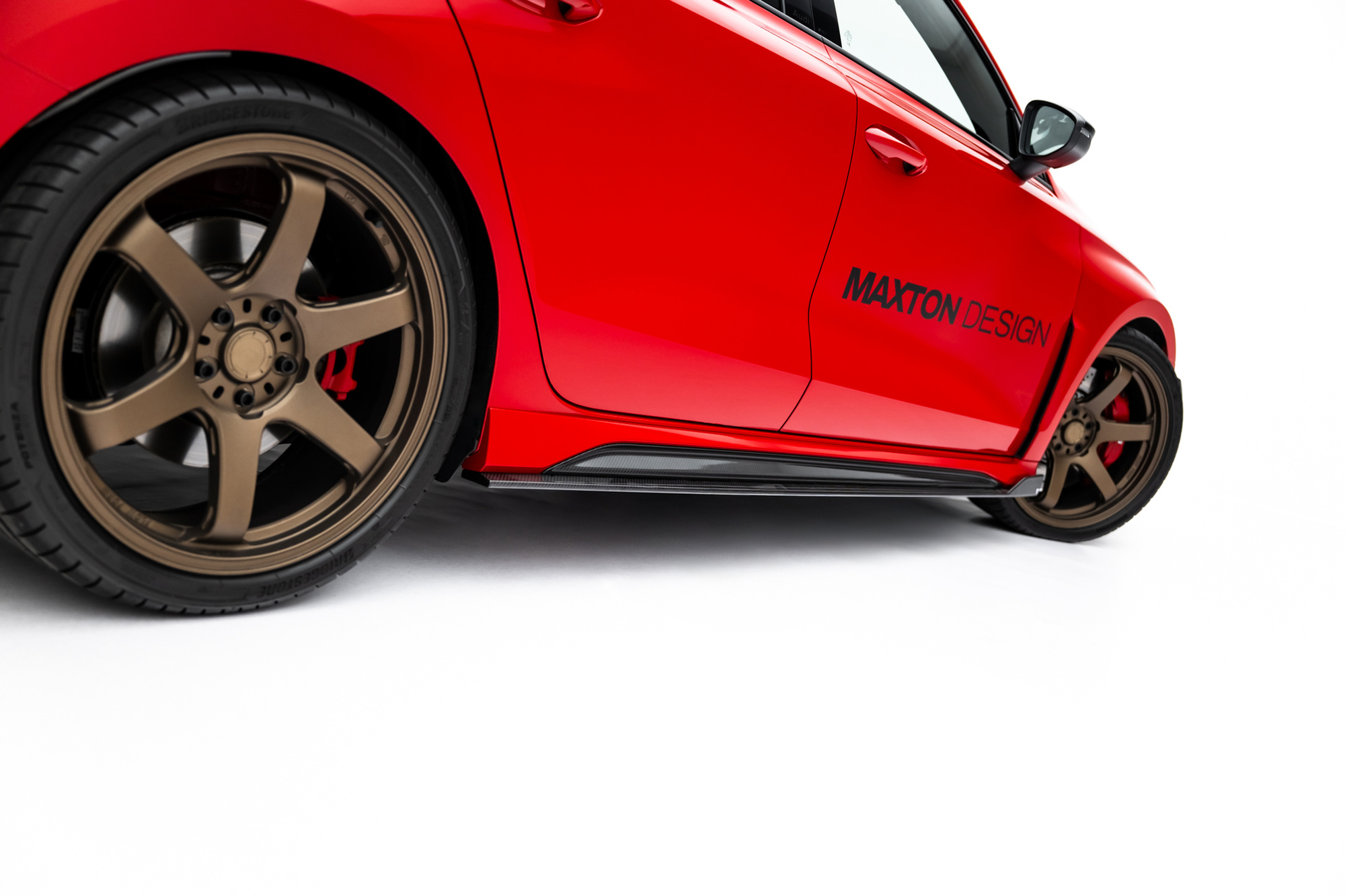 Prepreg Carbon Fiber Zijskirts V.1 Audi RS3 Sedan 8Y Facelift – Maxton Design