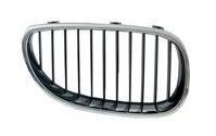 grille, zwart binnenwerk, rechts BMW 5 serie E60/E61, 2003-2010