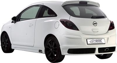 Achterbumper Diffuser Opel Corsa D 9/2006-
