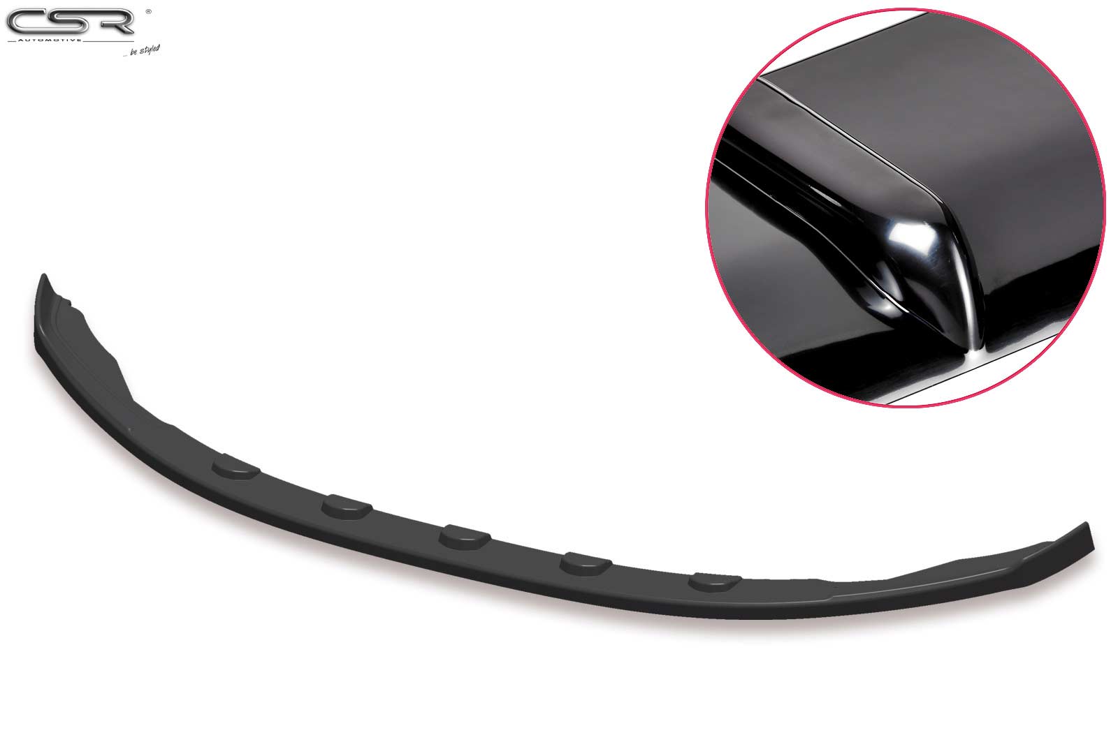 Voorspoiler passend voor VW Tiguan Glans Zwart