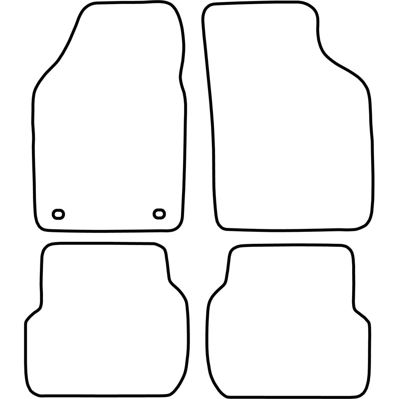 Automatten  Mazda Demio 1998-2003