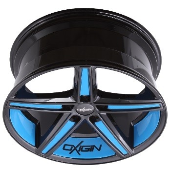 Velgen Oxigin 18 Concave blau foliert 9x20 inch 5x108 ET40