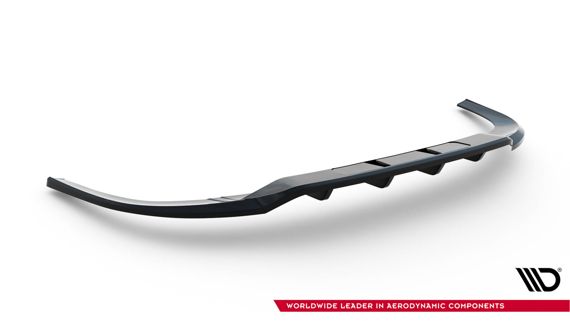 Achter Diffuser passend voor Audi A3 Sedan 8Y Maxton Glanzend zwart