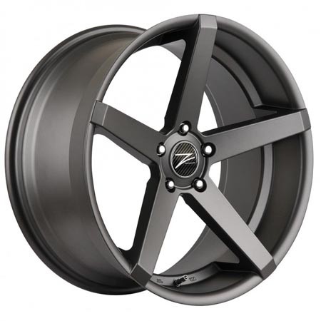Z-Performance Six Matte Gunmetal 8x18 5x120 ET38 Velgen