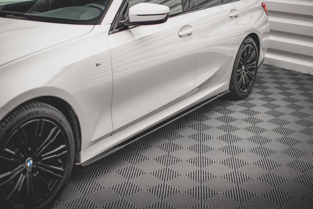Bodykit passend voor BMW 3 M-Pack Touring G21 Maxton Glanzend zwart