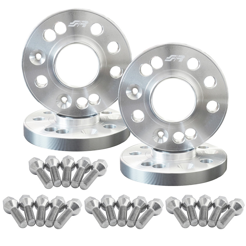 Simoni Racing Aluminium Spoorverbreder Set - 2x16mm(VA) - 2x20mm(AA) (Naaf 58,1mm) inclusief wielbouten -  Fiat diversen