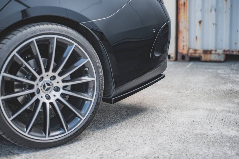 Diffuser passend voor Mercedes AMG CLS AMG Pakket C257 Maxton Glans Zwart