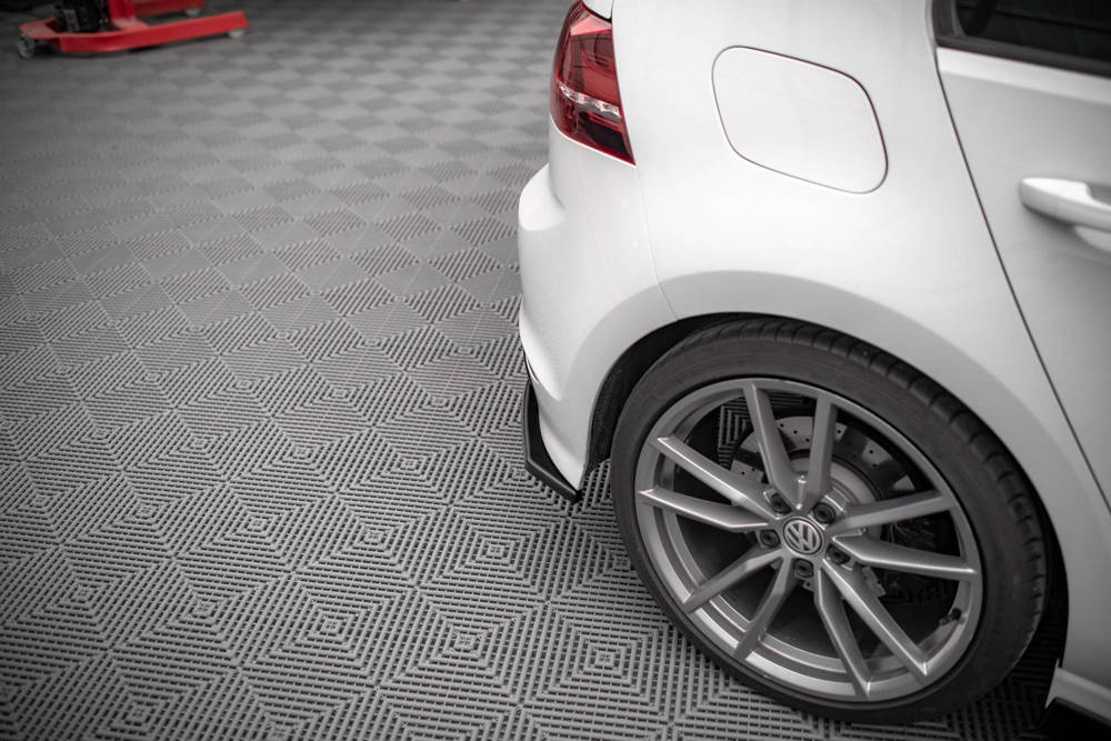 Zijdiffuser VW Golf 7 R Maxton Glans Zwart V.3