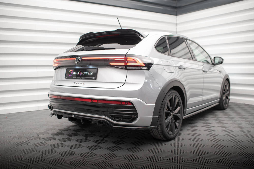 Diffuser passend voor Volkswagen Taigo R-Line Maxton Glans Zwart