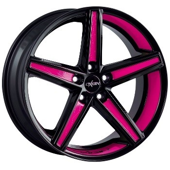 Velgen Oxigin 18 Concave pink foliert 9x20 inch 5x120 ET45