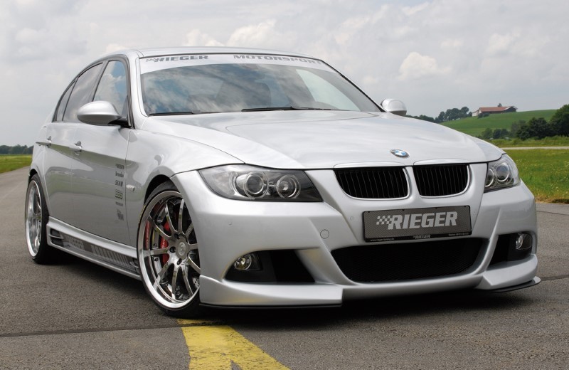 Voorbumper passend voor BMW E92 Coupe 09.06- zonder pdc Rieger