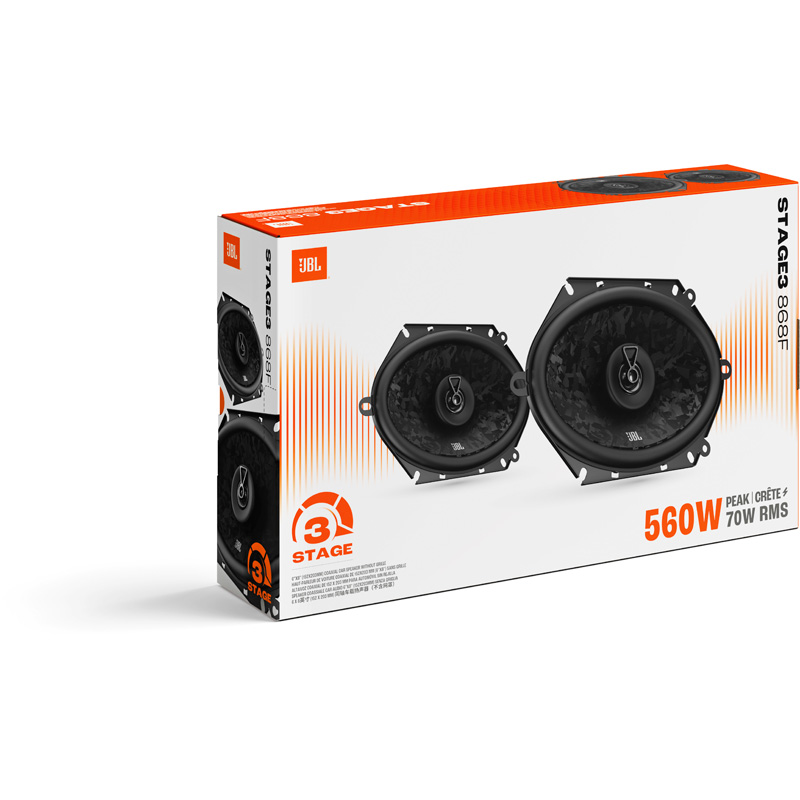 JBL Stage 3 Gen2 868F 6x8'' (152x203mm) 2-Weg 560Watt Speakerset (zonder grill)