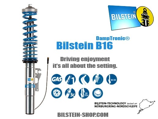 Bilstein Porsche 911 (997) Targa 3.6 Carrera 4 B16 Damptronic Sc